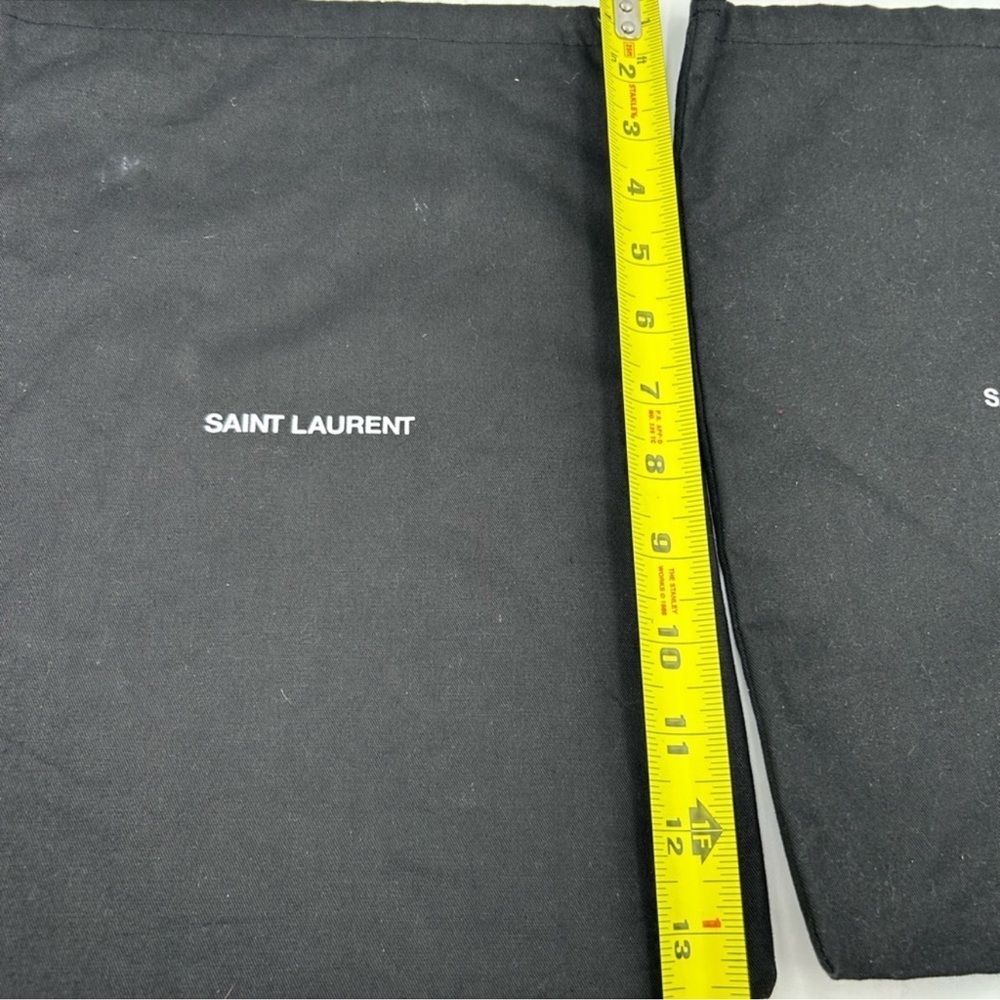 Saint Laurent drawstring, dust or bags set of two - Picture 5 of 5